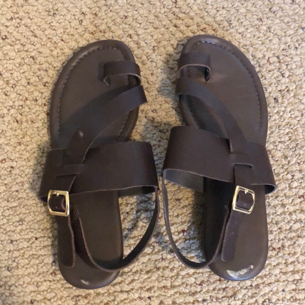 Franco sarto leather sandals. Brand new